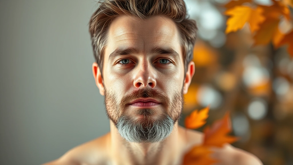 aftershave cologne - 
Split-screen showing a man smelling fresh in summer with light citrus aftershav