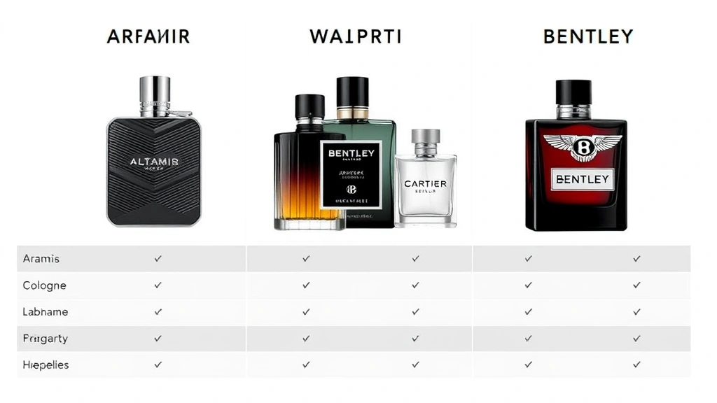 althair cologne - 
Comparison chart showing Althair cologne versus similar fragrances like Aramis,