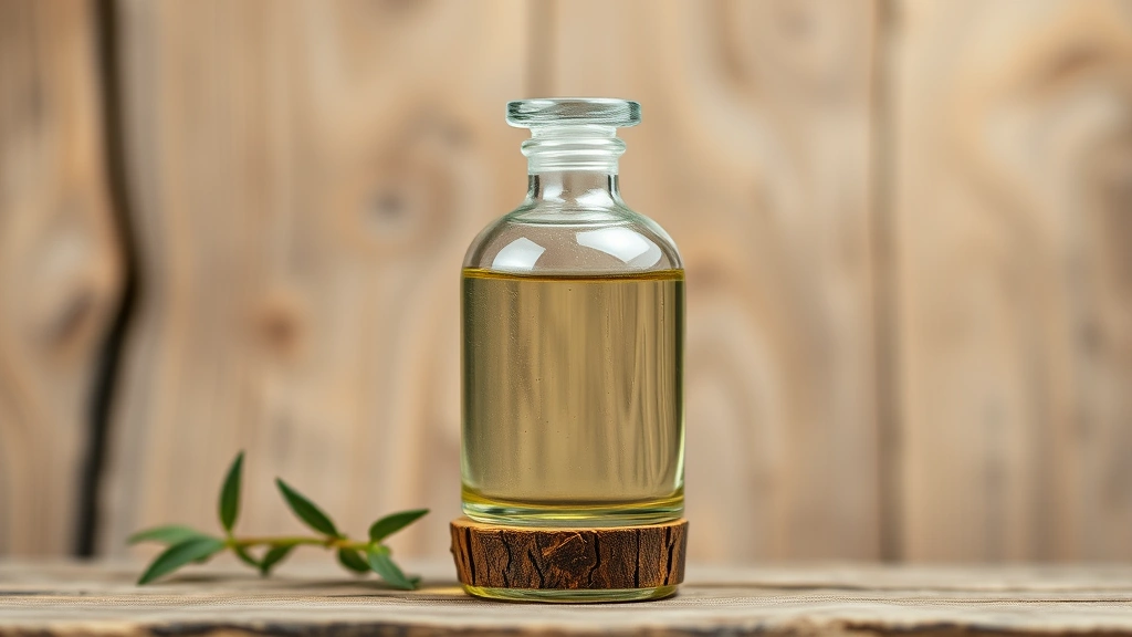 aromatic woody men's fragrances - 
Fragrance bottle with aromatic woody composition: top third showing light herba