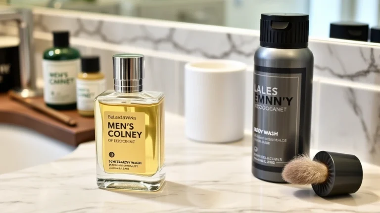 bath and body works men's cologne - Bath and Body Works men's cologne bottle with matching body wash and deodorant a