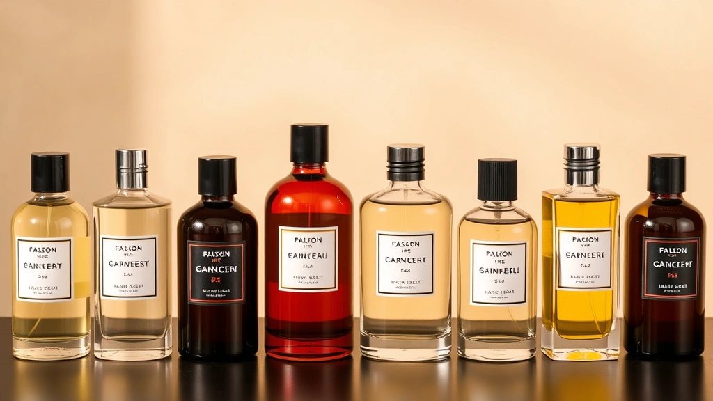 bella hadid fragrances - 
Fragrance bottles displayed against warm neutral background highlighting each u