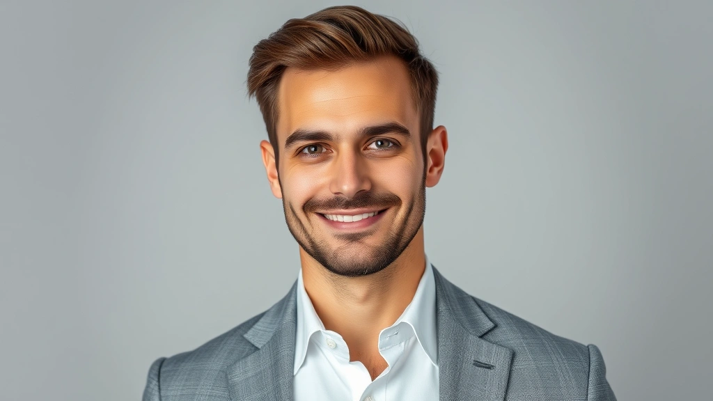 best cologne scents - 
Professional headshot showing confident man wearing quality fragrance
