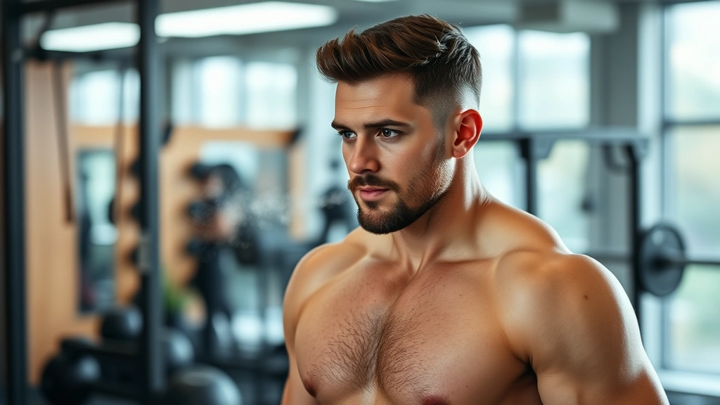 best men's fragrances - 
Man in gym environment looking fresh after workout with fragrance, showing real