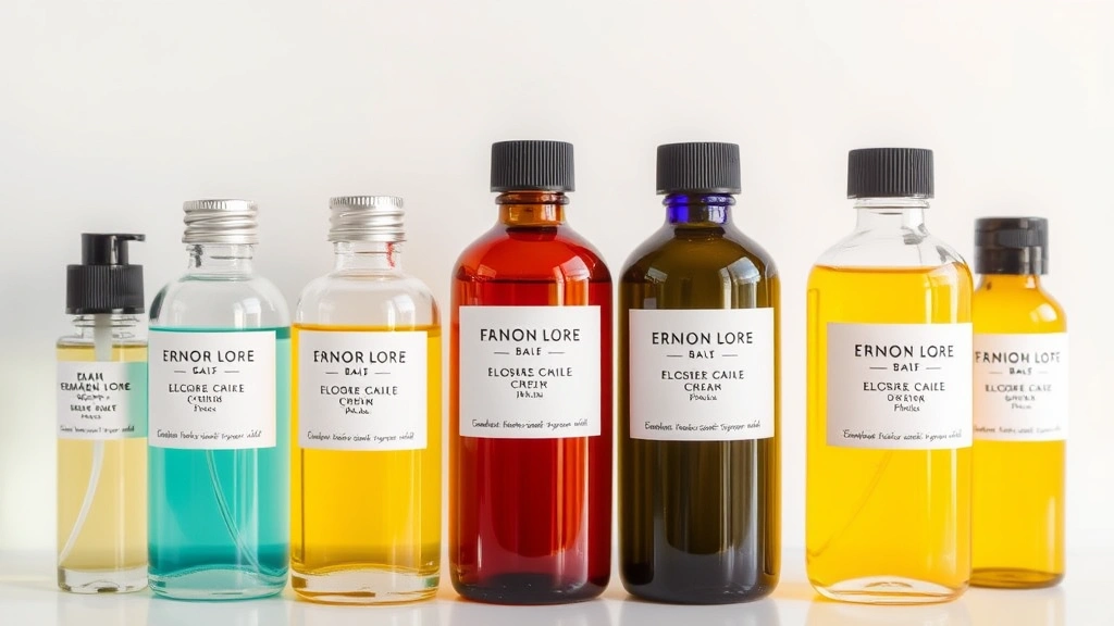 best perfume fragrances - 
Arranged fragrance bottles showing different colors and concentrations from lig