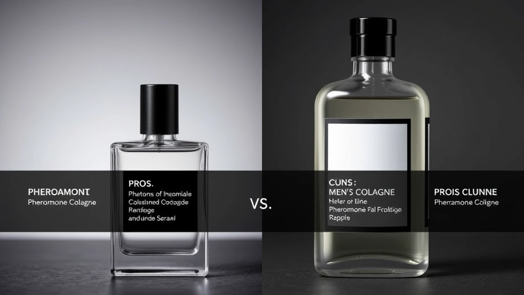 best pheromone cologne for men - 
Side-by-side comparison of pheromone cologne bottle versus regular men’s 