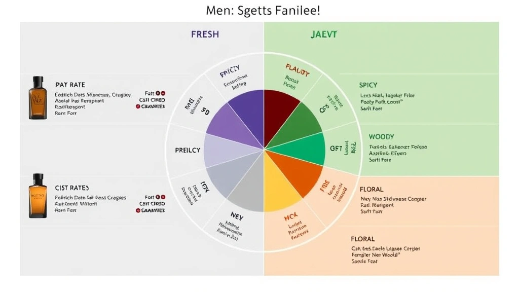 best rated men's cologne - 
Men’s fragrance wheel showing different scent families (fresh, spicy, woo
