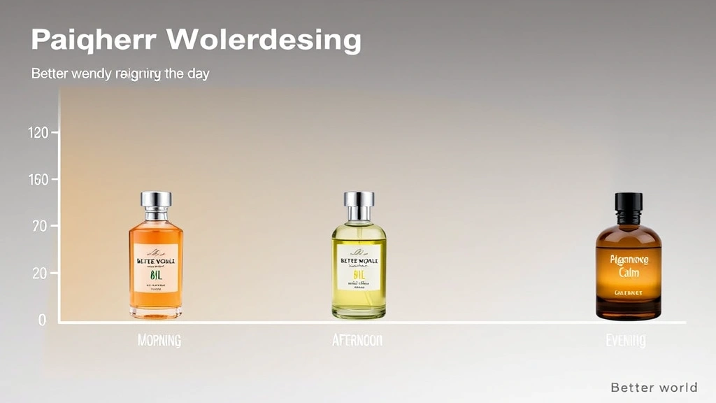 better world fragrance house - 
Timeline graphic showing fragrance performance throughout day with Better World