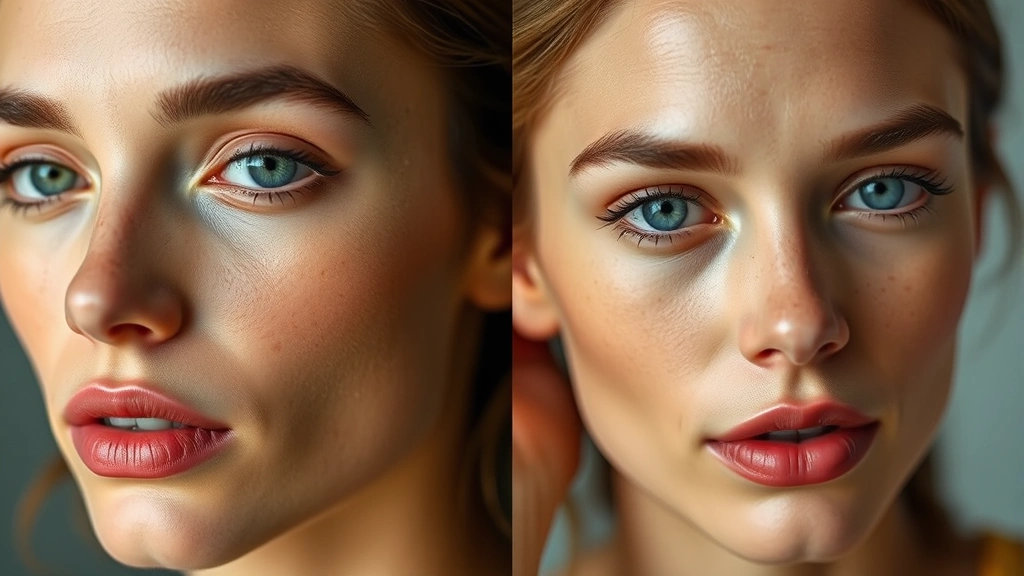 black men's cologne - 
Split-screen showing the same cologne on two different skin tones, demonstratin