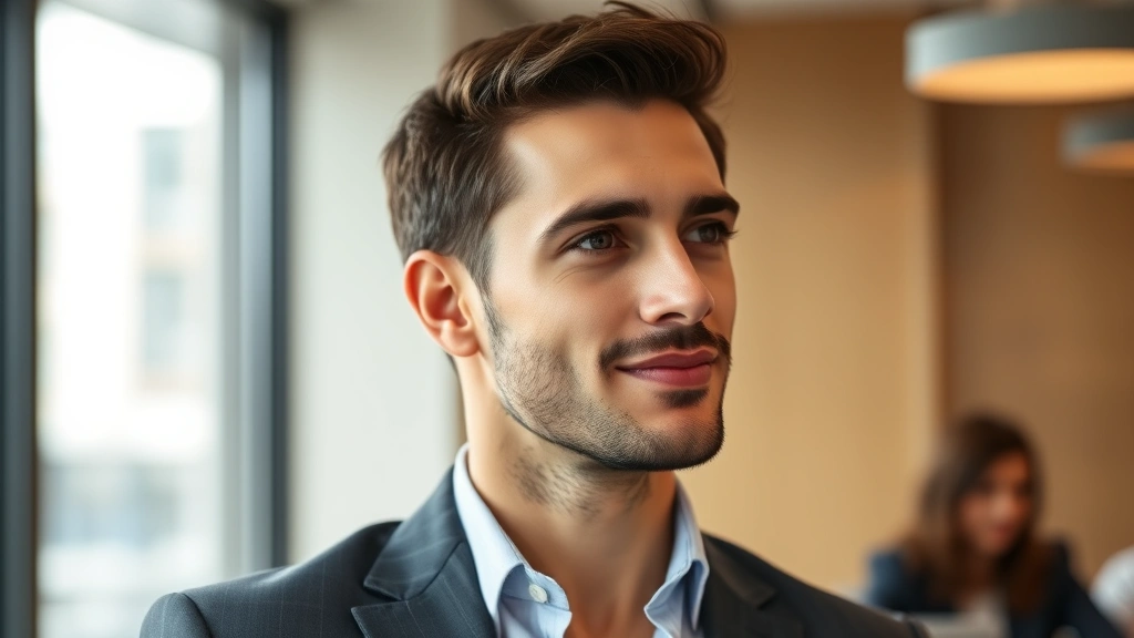 black noir cologne -
Man wearing black noir cologne in professional setting, showing confident postu