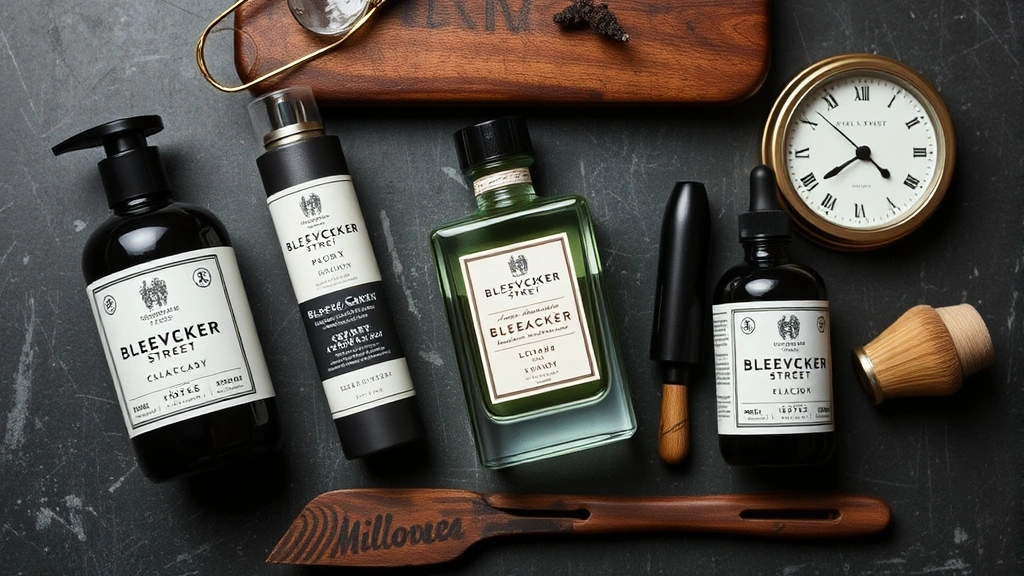 bleecker street cologne - 
Flat lay of complementary grooming products for layering with Bleecker Street c