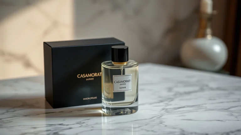 casamorati fragrance - Elegant Casamorati fragrance bottle on marble surface with luxury packaging and