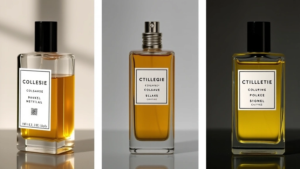 cologne notes - 
Split-screen comparison showing three different cologne note profiles side by s