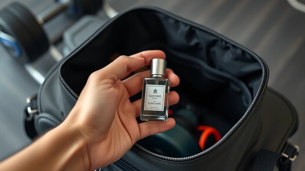 cologne travel bottle lifestyle