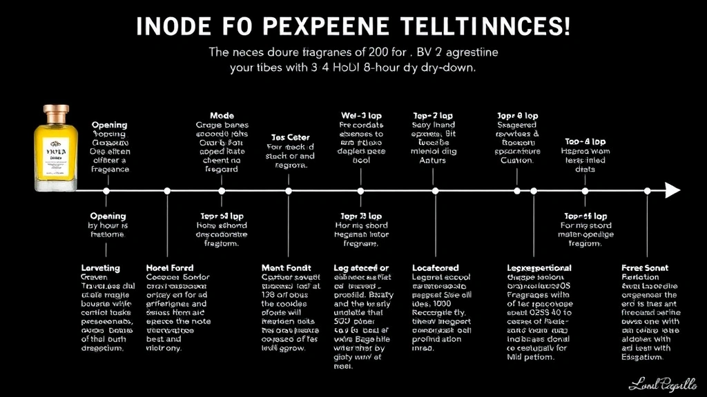 dolce and gabbana men's cologne - 
Timeline infographic showing fragrance performance from opening through 8-hour 