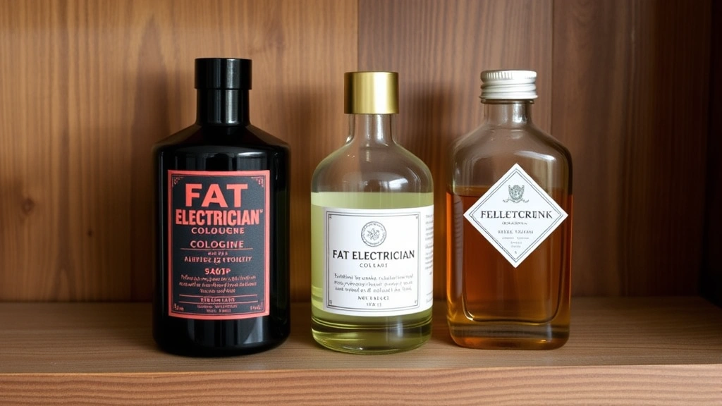 fat electrician cologne - 
Side-by-side comparison of Fat Electrician Cologne with two other mid-range col