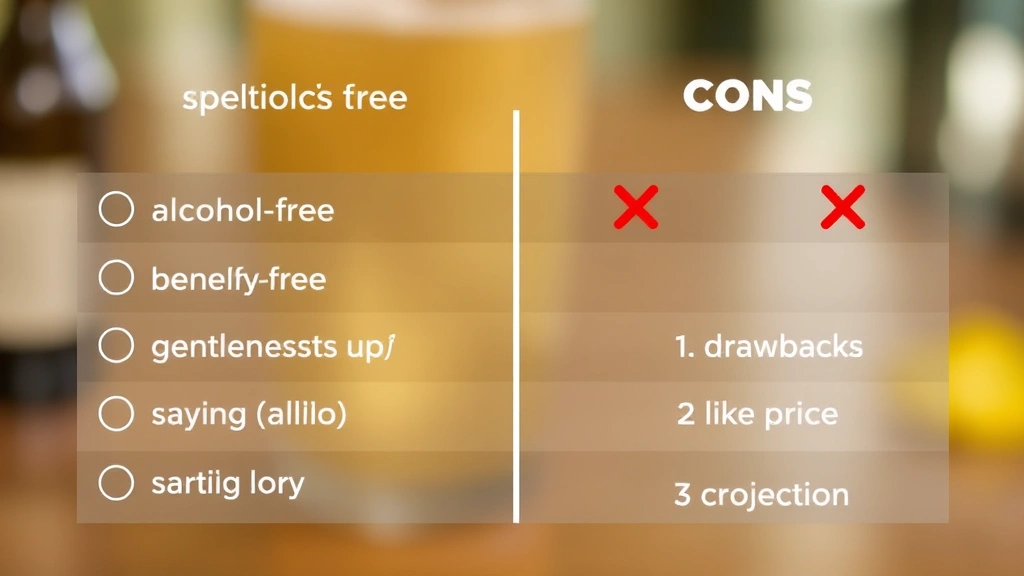 fragrance alcohol free - 
Pros and cons table with icons: checkmarks for alcohol-free benefits like gentl