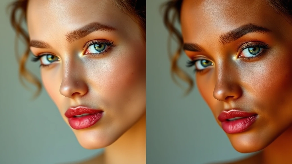 fragrance perfume women -
Split-screen showing same fragrance on different women’s skin tones, emph