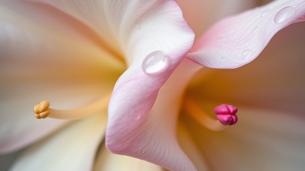 fragrance tuberose - 
Close-up of tuberose flowers with water droplets, emphasizing the sensual, crea