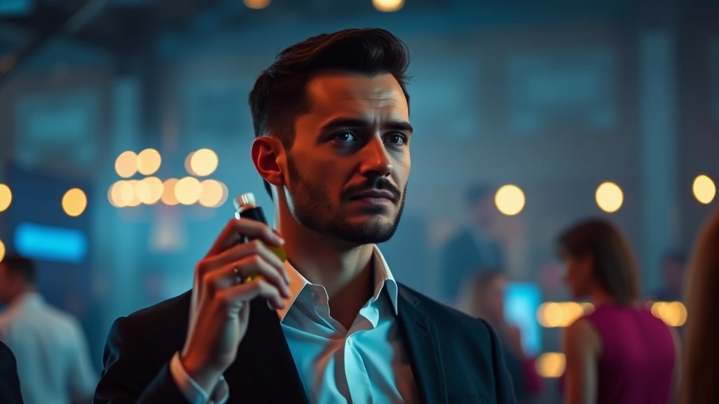smoke and mirrors cologne - 
Man wearing smoke and mirrors cologne in business casual outfit at evening even