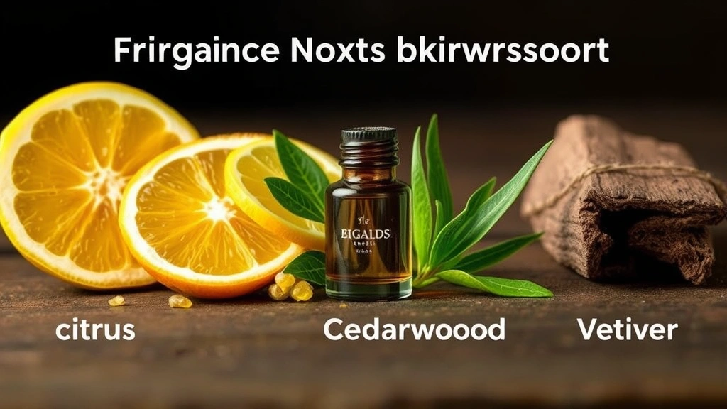 smoke and mirrors cologne - 
Fragrance note breakdown showing citrus, incense, cedarwood, and vetiver compon