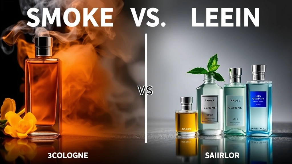 smoke and mirrors cologne - 
Comparison chart showing smoke and mirrors cologne versus fresh and clean fragr