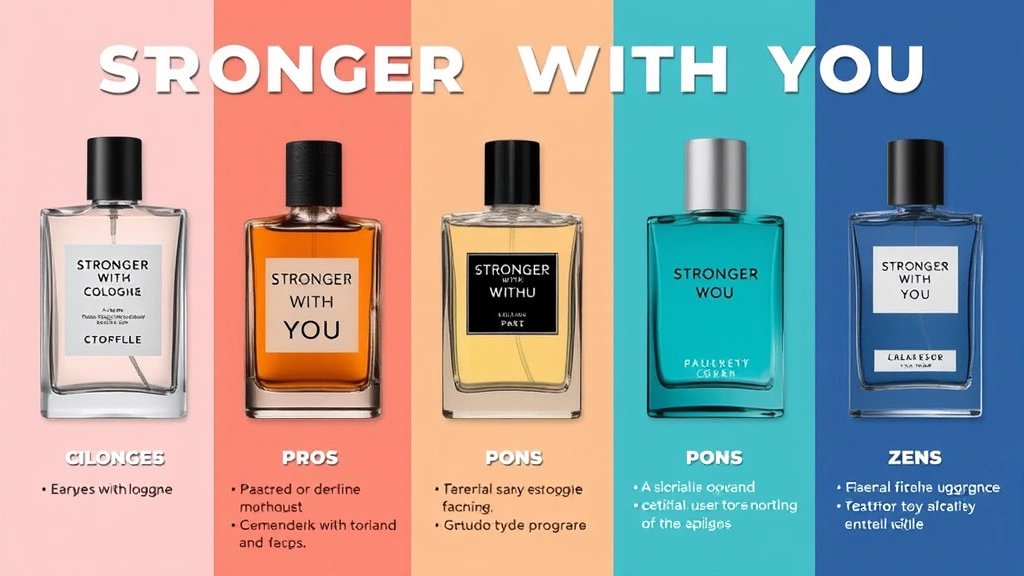 stronger with you cologne - 
Split-screen comparison showing Stronger With You cologne next to 3 similar fra