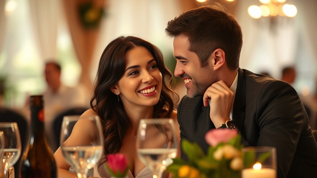 sweet fragrance for women -
Woman at dinner date smiling with soft focus showing intimate moment where swee