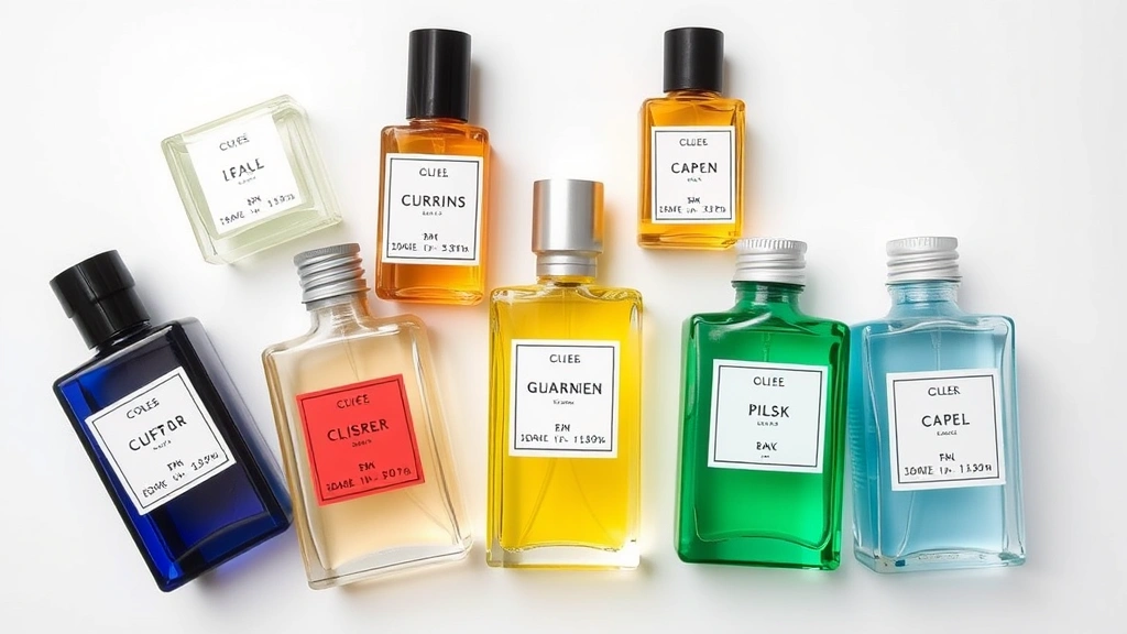 tester colognes - 
Flat lay arrangement of 5-6 different tester cologne bottles with batch codes v