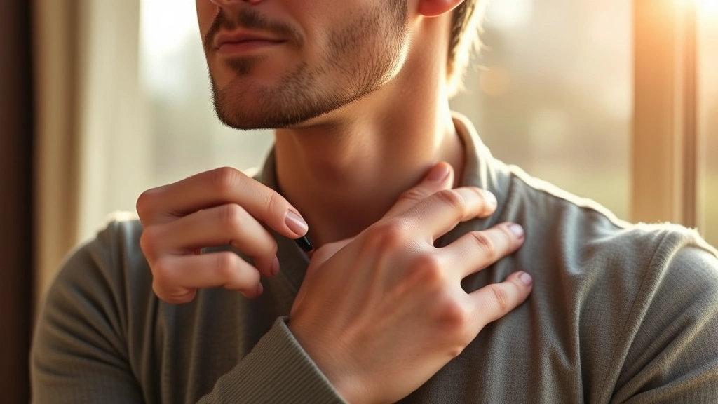 what is niche cologne - 
Man applying niche cologne to pulse points with proper technique, showing wrist