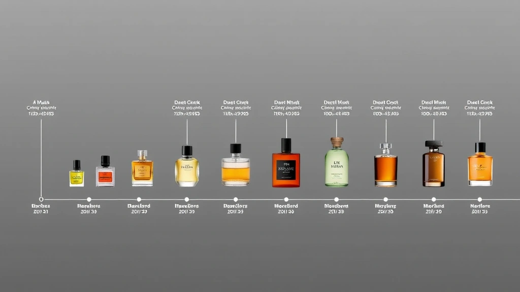 women's fragrance with musk -
Timeline graphic showing fragrance evolution throughout the day with musk devel