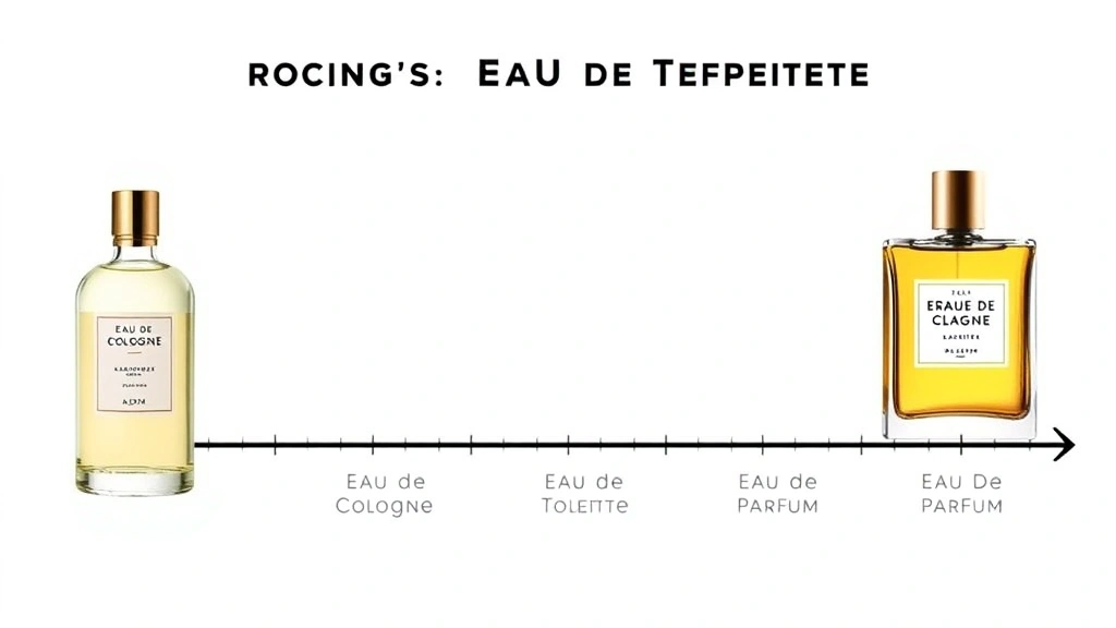 cologne bottle - 
Comparison chart showing Eau de Cologne vs Eau de Toilette vs Eau de Parfum lon
