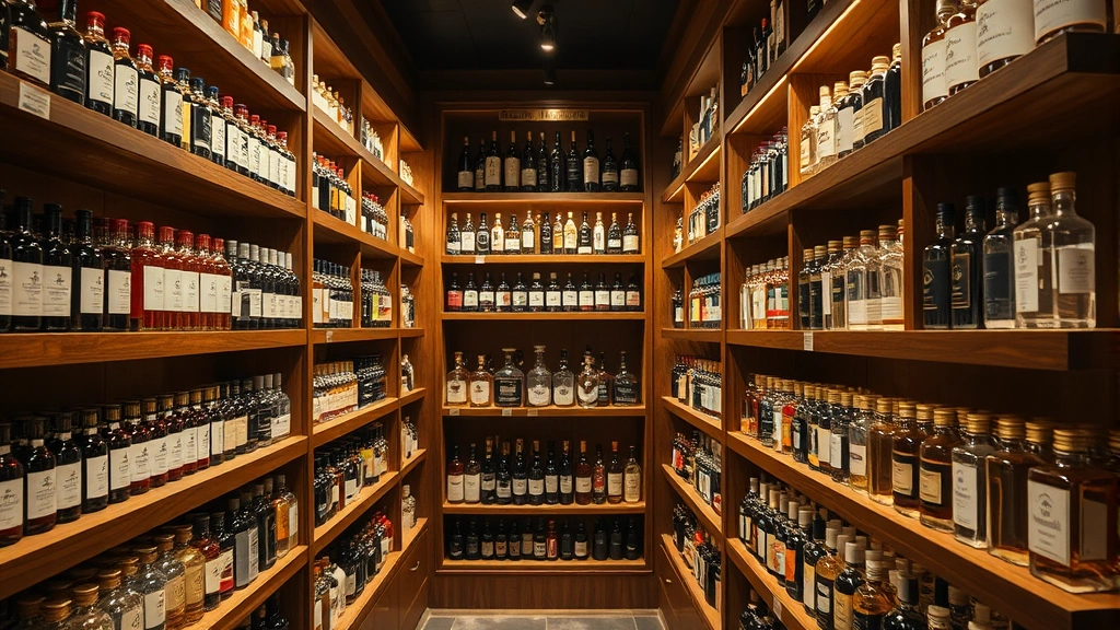 cologne france - 
Interior of an authentic Cologne fragrance shop showing wooden shelves lined wi