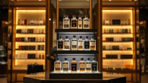 cologne stand fragrance photo 0