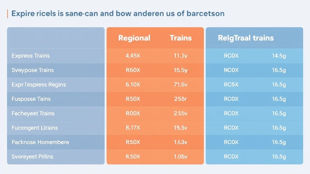cologne to amsterdam train - 
Comparison chart showing price differences between express trains, regional tra
