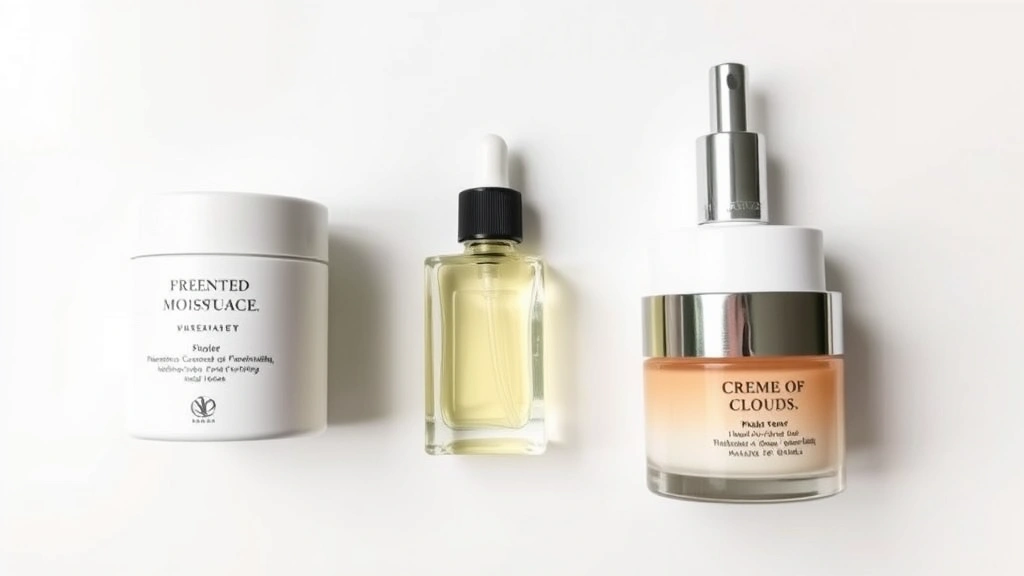 creme of clouds fragrance world - 
Flat lay comparison showing unscented moisturizer, fragrance atomizer, and Crem