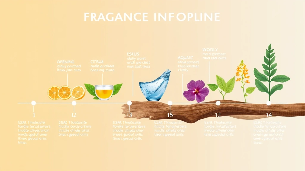 derek jeter cologne - 
Timeline infographic showing fragrance development from opening citrus through 
