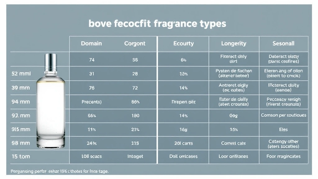 domain cologne -
Comparison chart showing domain cologne versus other fragrance types with perfo