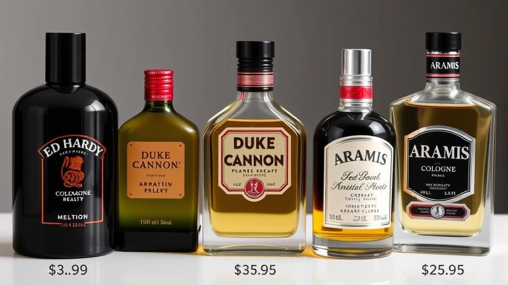 ed hardy mens cologne -
Side-by-side comparison of Ed Hardy Men’s Cologne next to Duke Cannon and