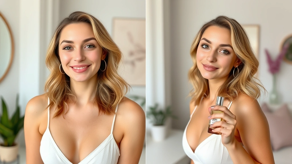 fragrance ads -
Before-and-after lifestyle shots showing confidence boost from wearing the frag