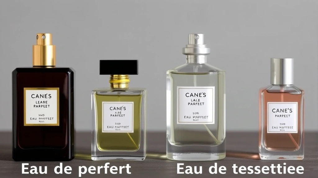 fragrance couture - 
Side-by-side comparison showing fragrance concentration differences between eau